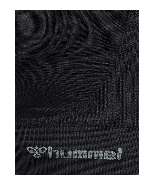 Hummel Tif Seamless Padded Sport-BH Damen Schwarz F2001 - schwarz