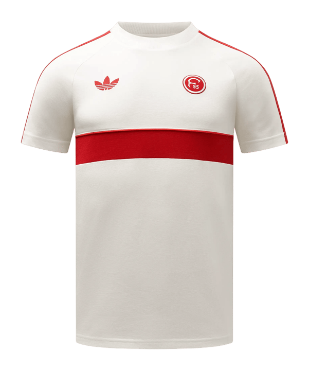 adidas Originals Fortuna Düsseldorf T-shirt Bianco - bianco