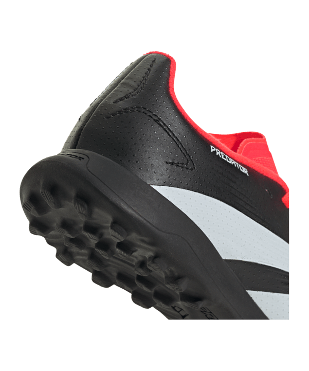 adidas Predator League TF Kids Solar Energy Schwarz Weiss Rot - schwarz