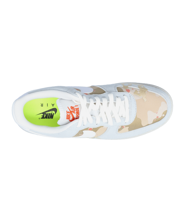 Nike Air Force 1 ´07 LX Grau Orange F001 - grau