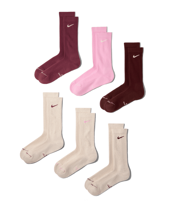 Nike Everyday Elevated Crew 6er Pack Chaussettes Multicolore C910 - multicolore