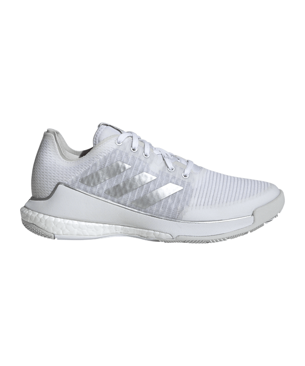adidas Crazyflight Damen Weiss Silber - weiss