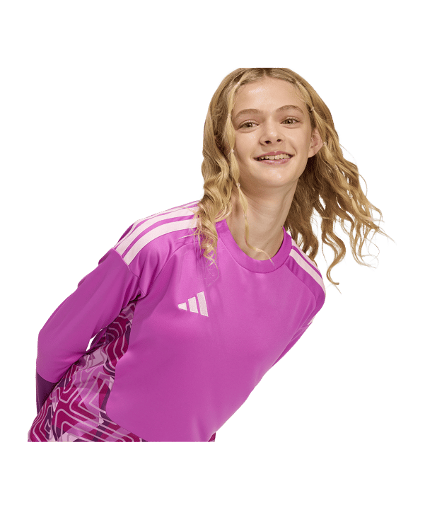 adidas Tiro 26 Torwarttrikot Langarm Kids Rosa - rosa