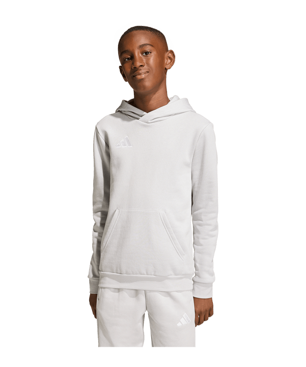 adidas Entrada 26 Hoody Kids Grau - grau
