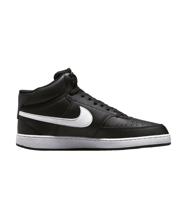 Nike Court Vision Mid Next Nature Schwarz F001 - schwarz