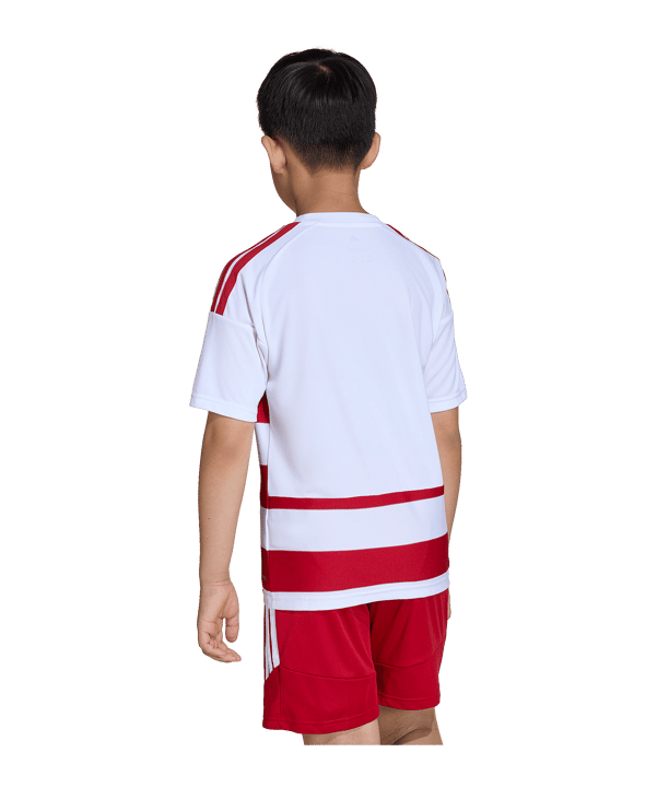 adidas Hooped 26 Trikot Kids Weiß - weiss