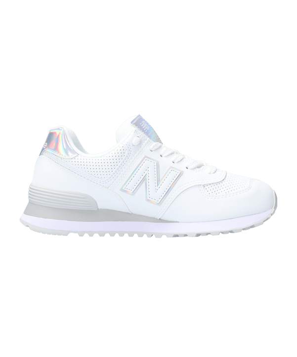 New Balance 574 Damen Weiss Grau FHU2 - weiss