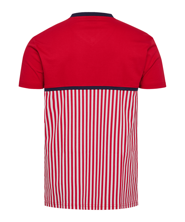 hummel DBU Fan 86 Block Cotton T-Shirt 2026 Rot F3681 - rot
