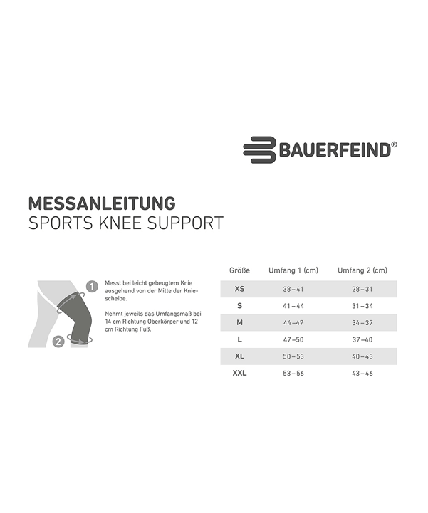 Bauerfeind Sports Bandage Weiß - weiss