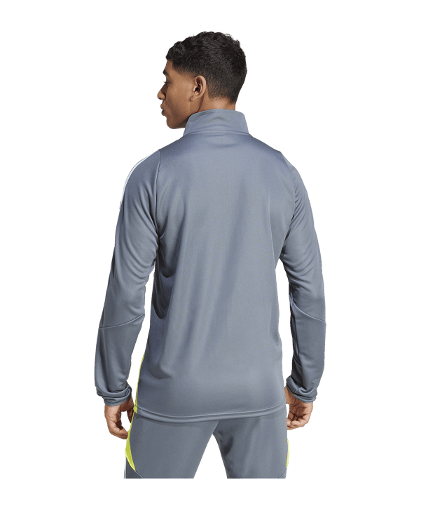adidas Tiro 24 Trainingstop Grau Gelb - grau