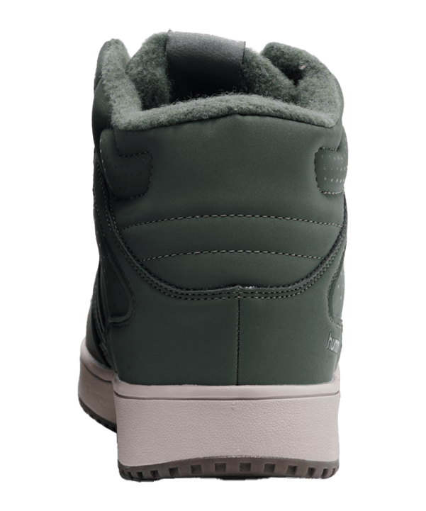 Hummel St. Power Play Mid Tex Sneaker Grün F6126 - gruen