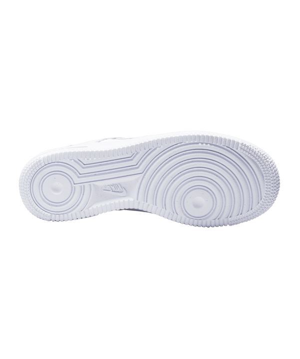 Nike Air Force 1 Kids (GS) Weiss Orange F100 - weiss