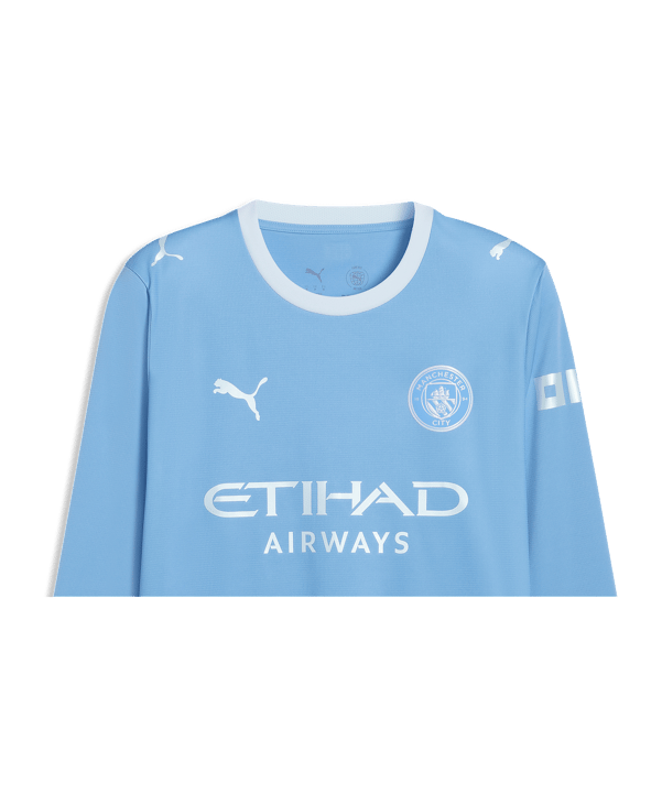 PUMA Manchester City Trikot Langarm Home 2026/2027 Blau F01 - blau