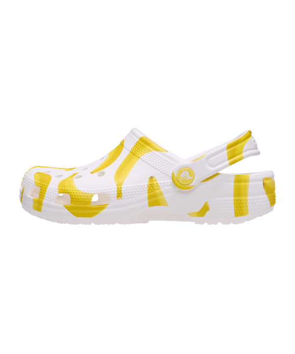 Crocs Classics Fresh Fruits Clog Badelatsche Gelb - gelb