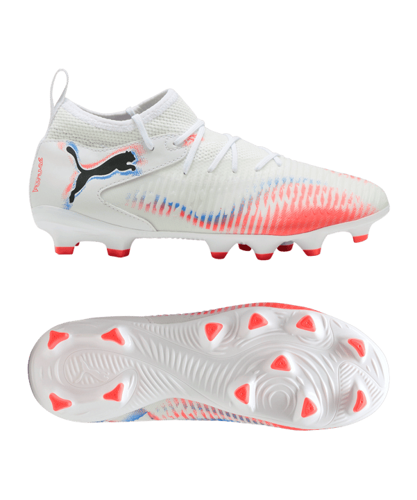 PUMA FUTURE 8 Match FG/AG Untamed Kids Weiß F01 - weiss