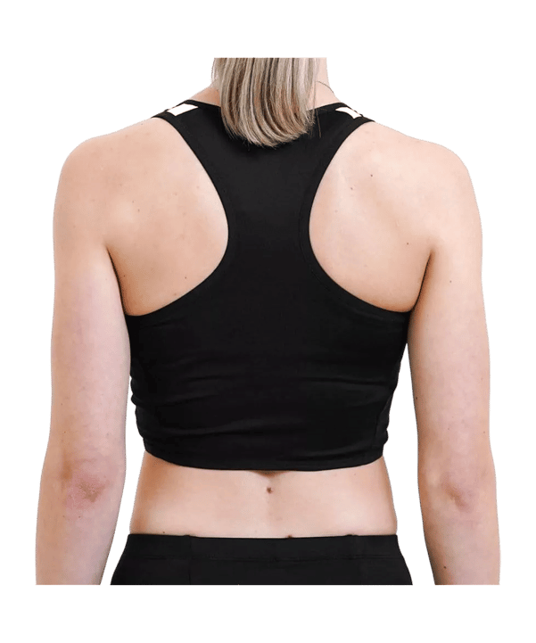 Nike Team Stock Sport-BH Damen Schwarz F010 - schwarz