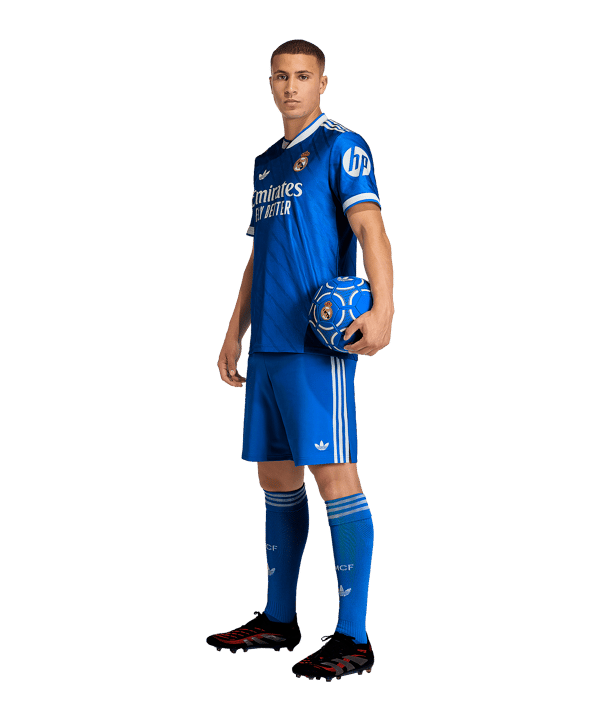 adidas Real Madrid Authentic Trikot 3rd 2025/2026 Blau - blau