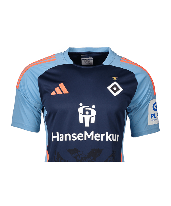 adidas Hamburger SV Weltmädchentag Trikot Blau - blau