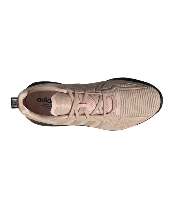 adidas Originals ZX 2K Flux Beige Schwarz - beige