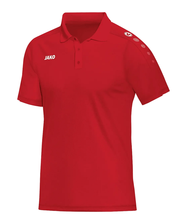 JAKO Classico Polo Enfants Rouge C01 - rouge