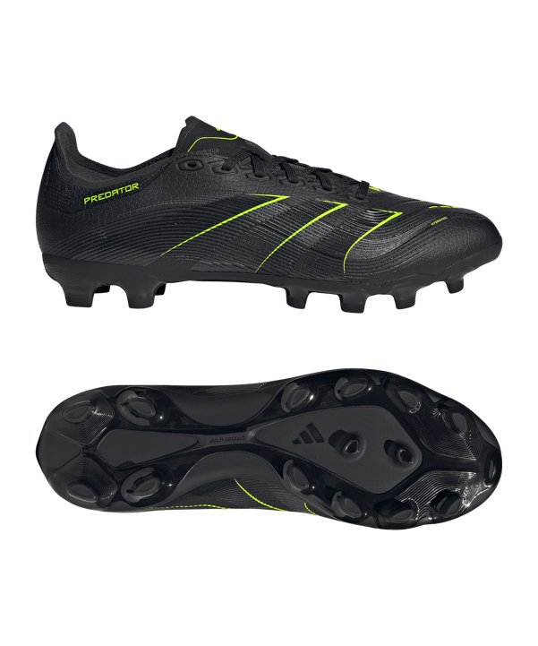 adidas Predator League MG Electric Stealth Schwarz - schwarz