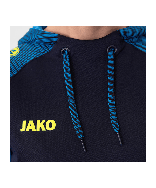JAKO Performance Sweatshirt à capuche Femmes Bleu C908 - bleu