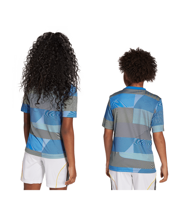 adidas Real Madrid Prematch T-Shirt 2025/2026 Kids Blau - blau