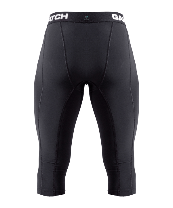 Gamepatch 3/4 Knee Padding Tight Tight Schwarz - schwarz