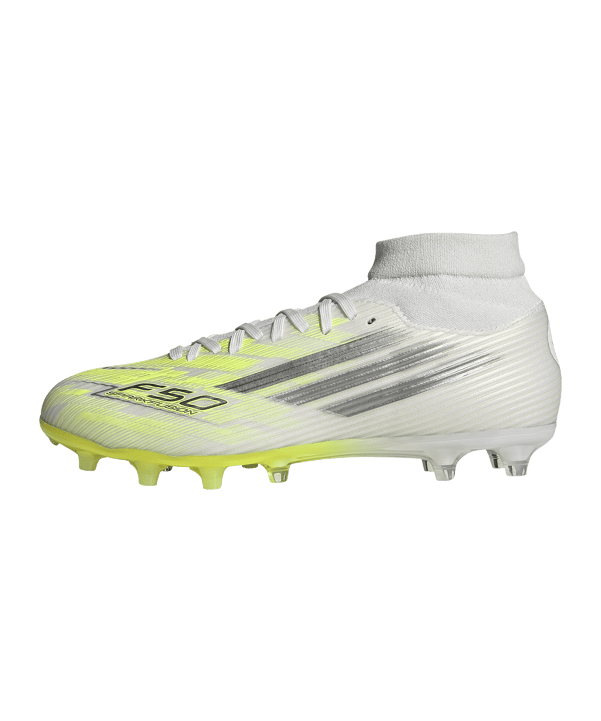 adidas F50 Sparkfusion League Mid Cut FG/AG Born for Goals Damen Weiß - weiss