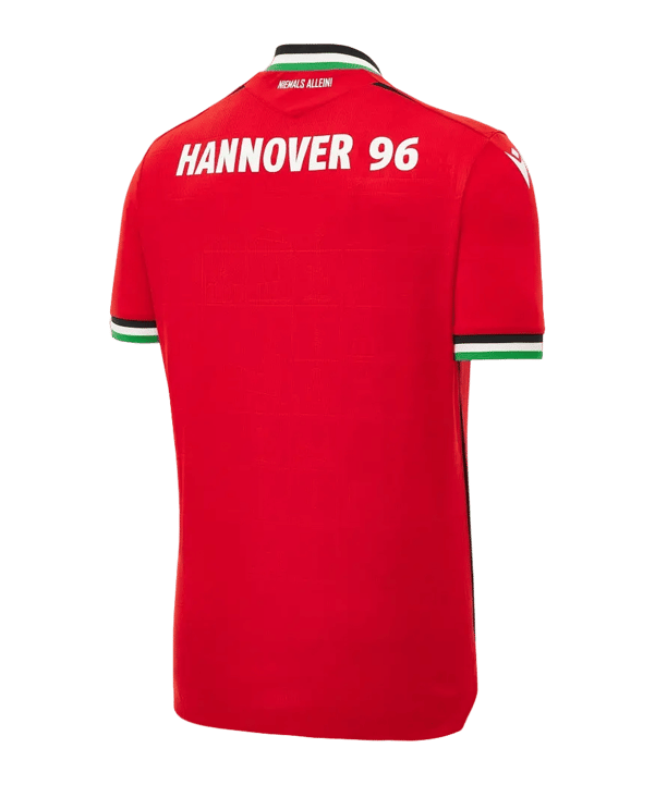 Macron Hannover 96 Authentic Maglietta Home 2026/2027 Rosso - rosso