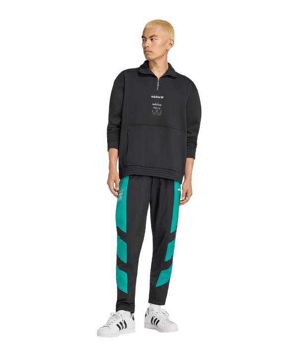 adidas Liverpool FC EQT Half Ritssluiting Zwart - zwart