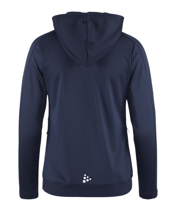 Craft Evolve 2.0 Brushed Jas met capuchon Dames Blauw - blauw