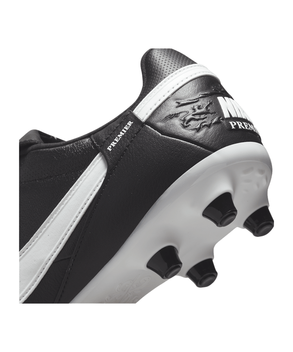 Nike Premier III FG Schwarz Weiss F010 - schwarz