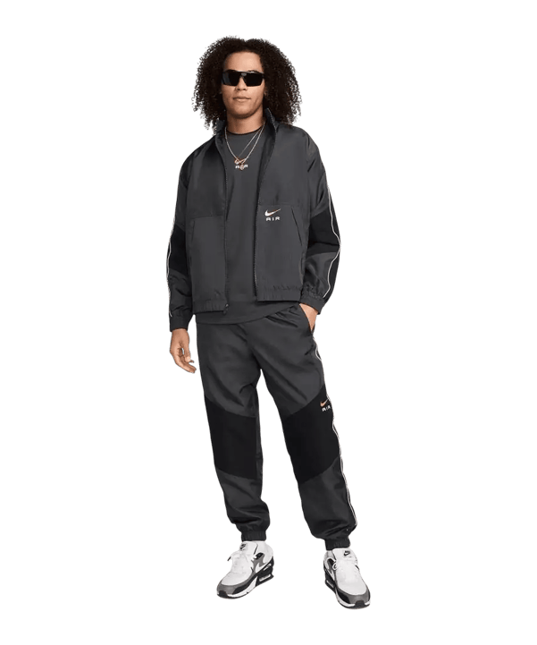 Nike Woven Air Jacke Grau F070 - grau
