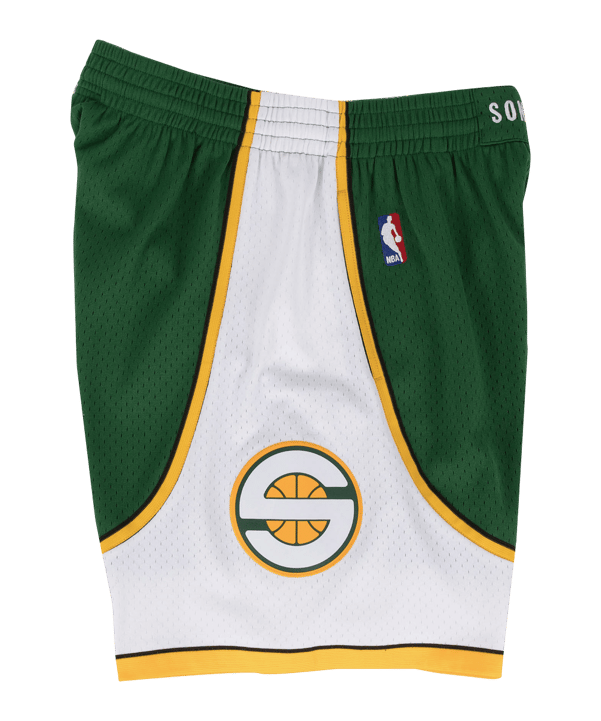 Mitchell and Ness Seattle Supersonics NBA Swingman 2007 Hose Grün