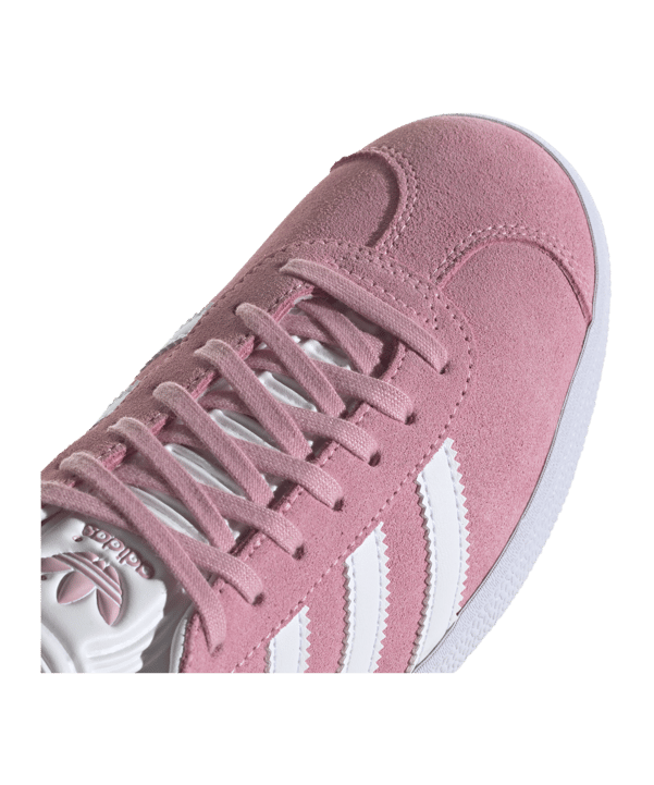 adidas Originals Gazelle Damen Weiss Pink - weiss