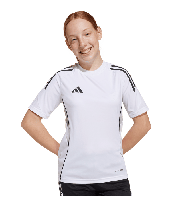 adidas Tiro 25 Competition Trainingsshirt Kids Weiß - weiss