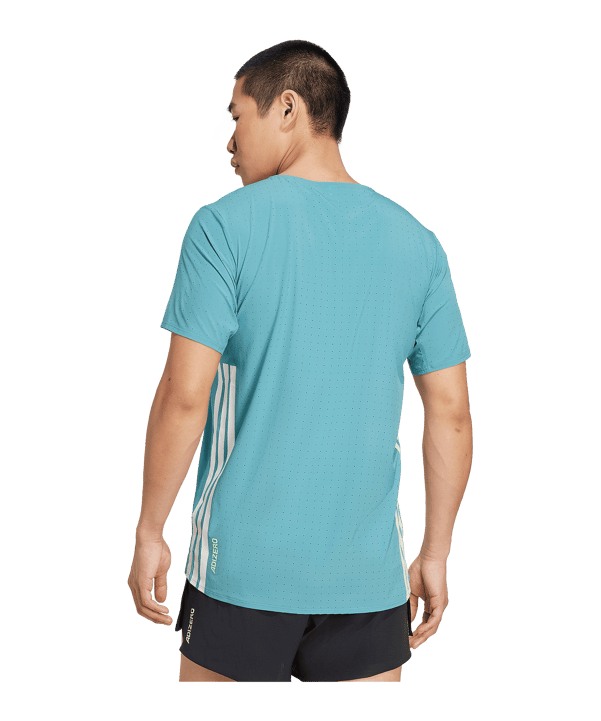 adidas Adizero Running T-Shirt Blau - blau