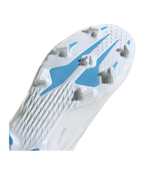 adidas X SPEEDFLOW.3 FG Diamond Edge Weiss Blau - weiss