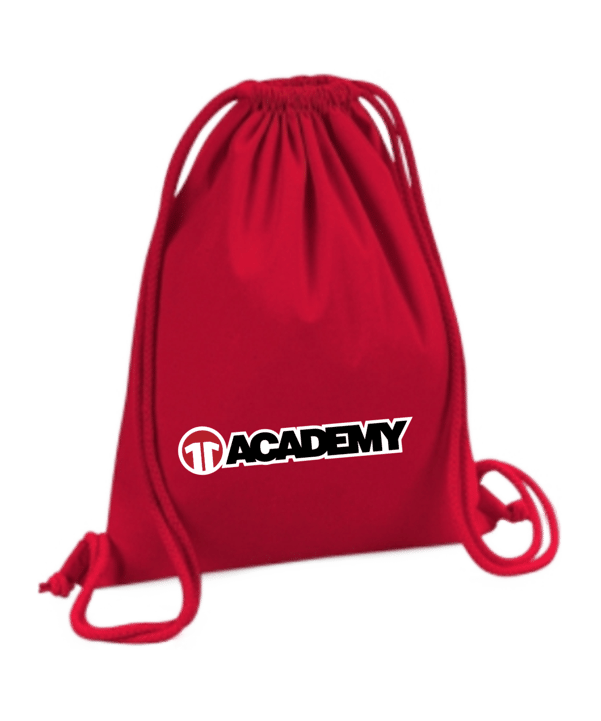 11ts Academy Gymbag Lettering Rot - rot