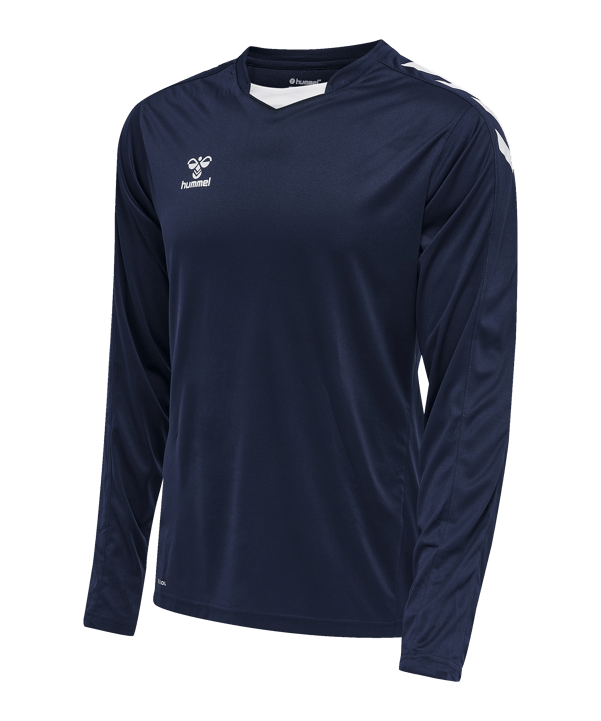 Hummel hmlCORE XK Trikot langarm Blau F7026 - blau