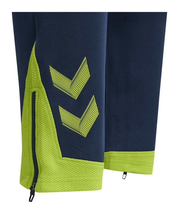 Hummel  hmlLEAD Poly Trainingshose Blau F7642 - blau