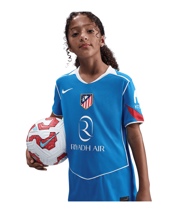 Nike Atletico Madrid Trikot 3rd 2025/2026 Kids Blau F407 - blau
