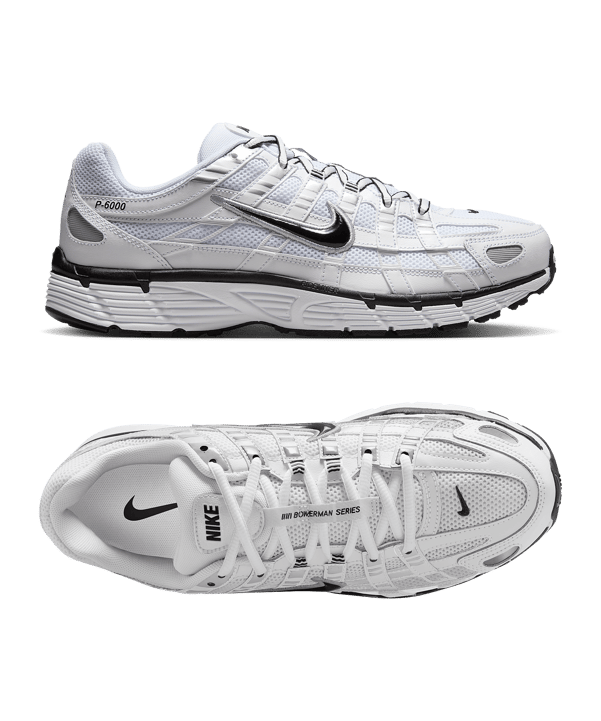 Nike P-6000 Weiß F107 - weiss