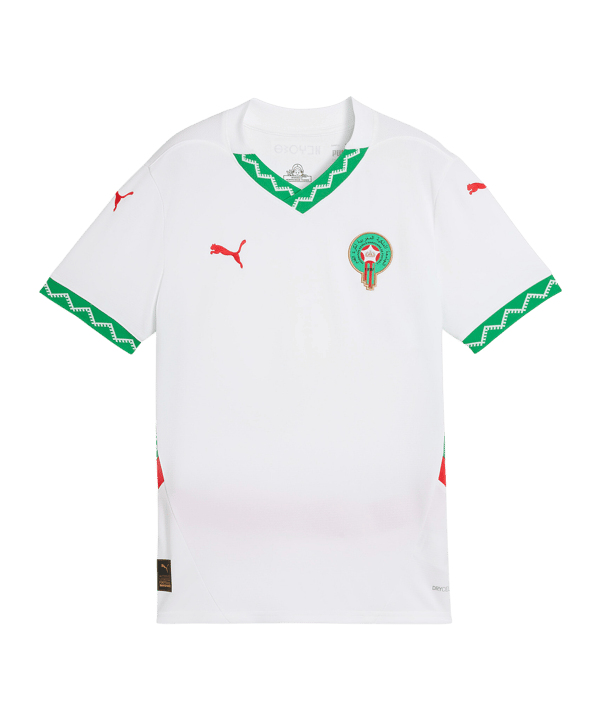 PUMA Marokko Jr Trikot Away 2024/2025 Kids Weiss F02 - weiss