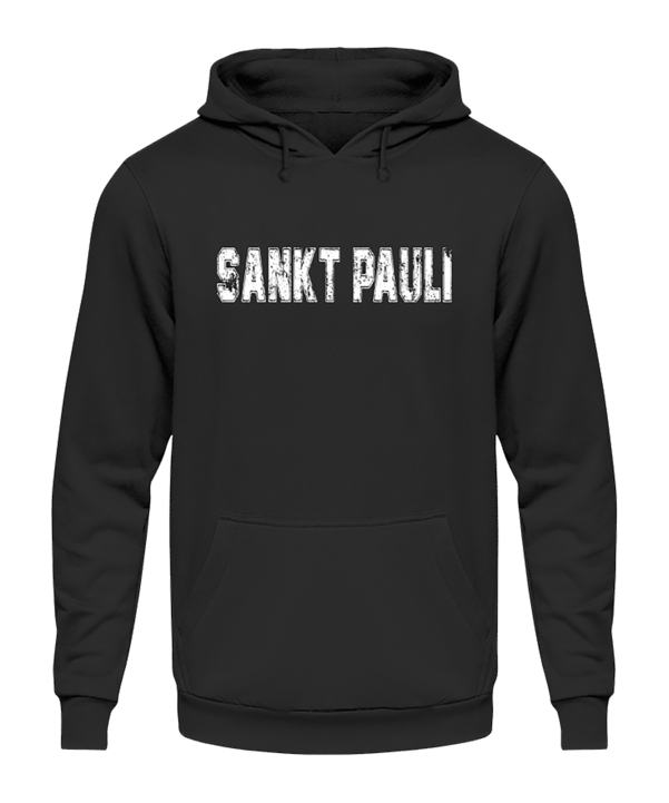 Hoody "St. Pauli" Schwarz - schwarz