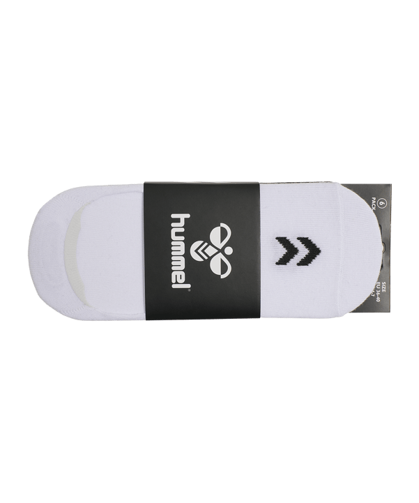 Hummel hmlCHEVRON No Show chaussettes 6er  Pack F9034 - blanc