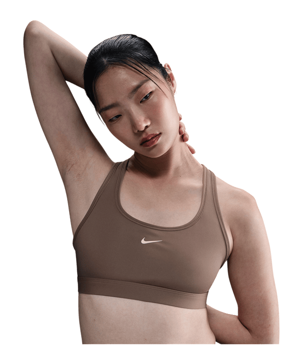 Nike Brassière de sport Femmes Marron C233 - brun