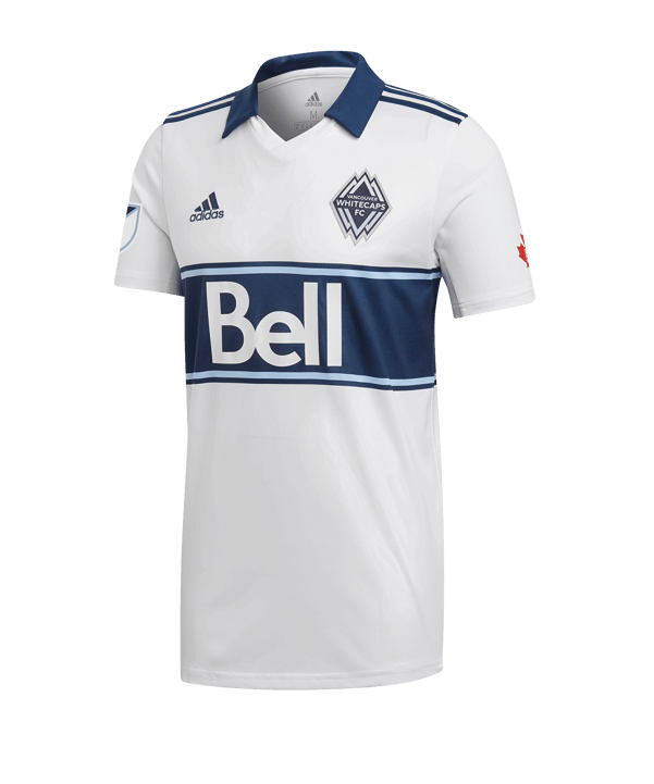 adidas Vancouver Whitecaps Trikot Home 19/20 Weiss - weiss