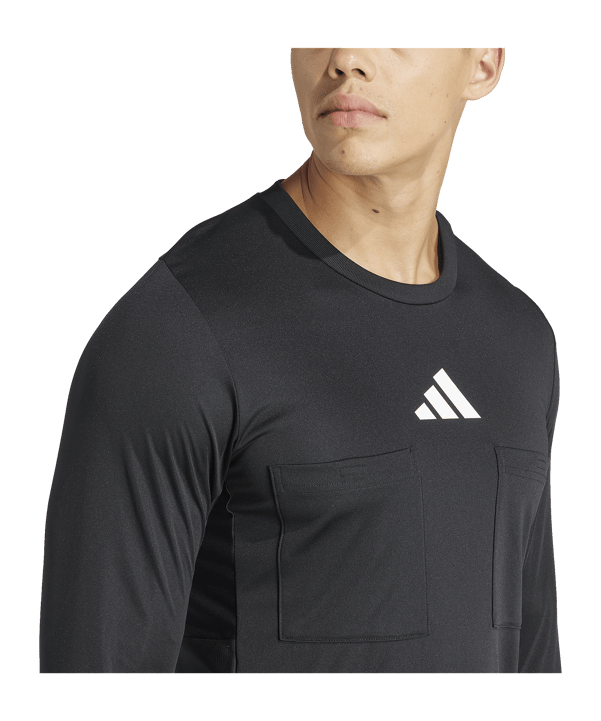 adidas Referee 24 Shirt met lange mouwen Zwart - zwart